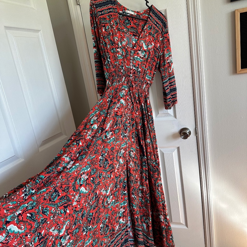 MILA Boho Dress Size Small